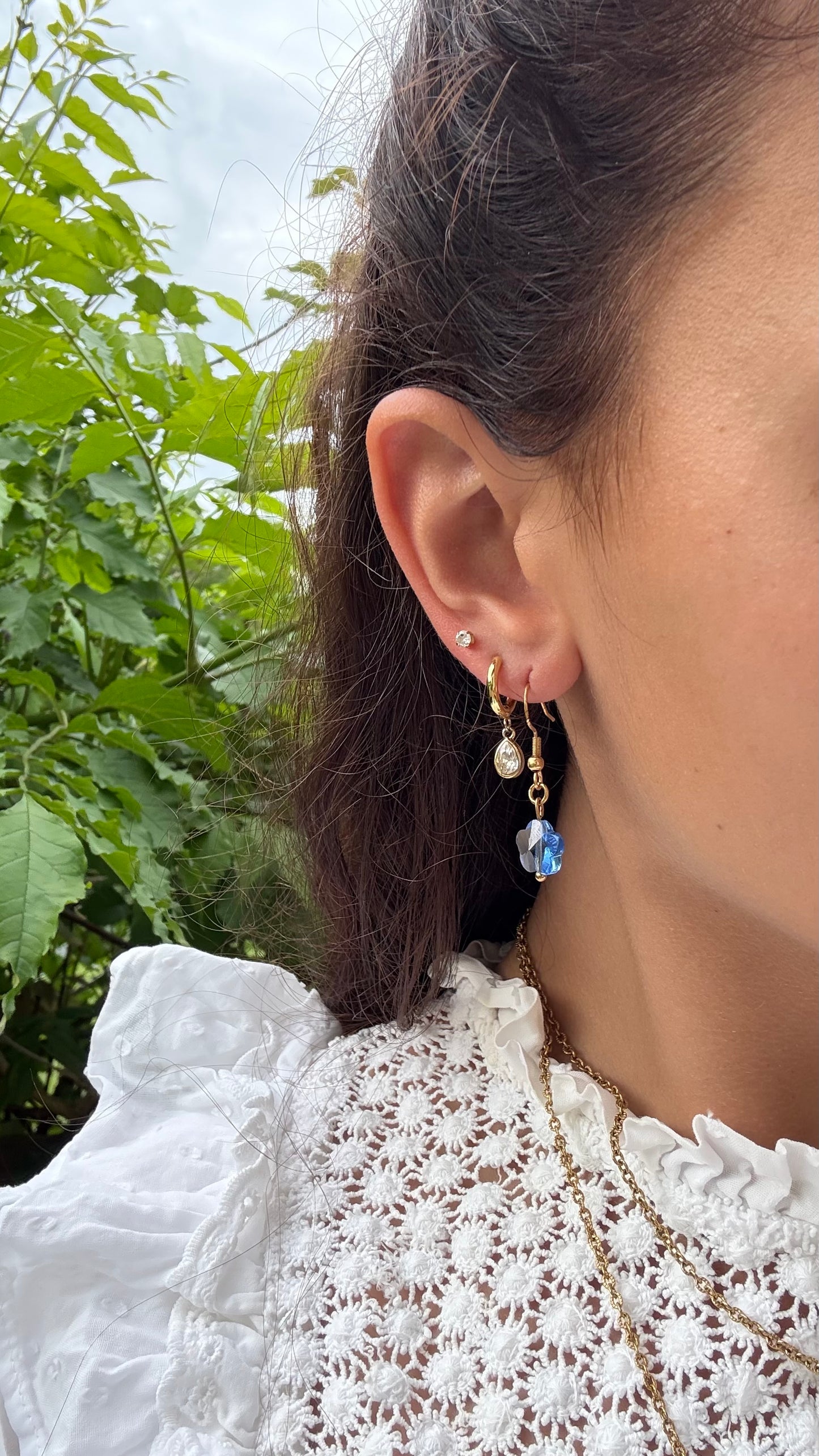 Boucle d’oreille Jacqueline Doré