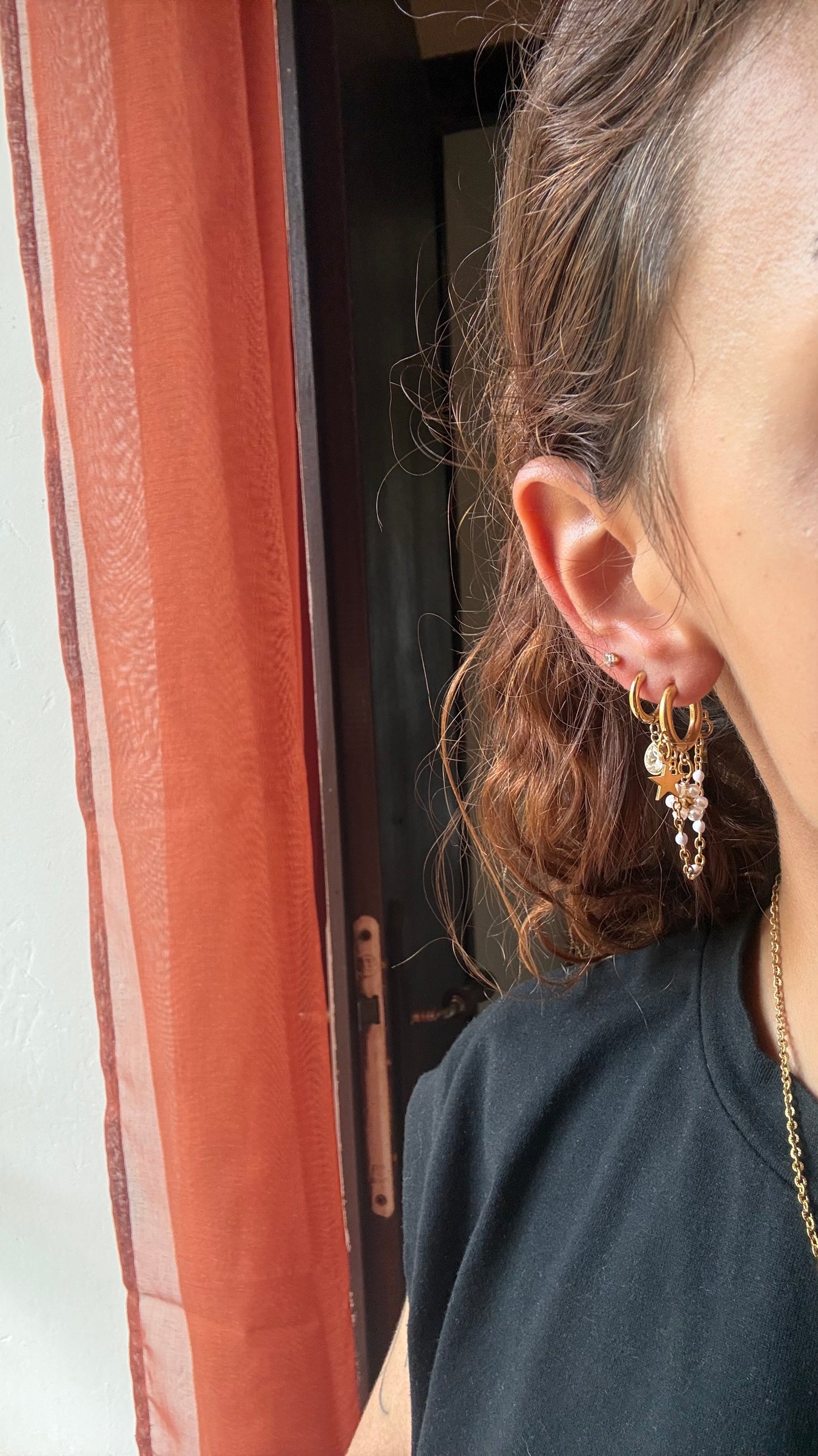 Boucle d’oreille Nuit Étoilée