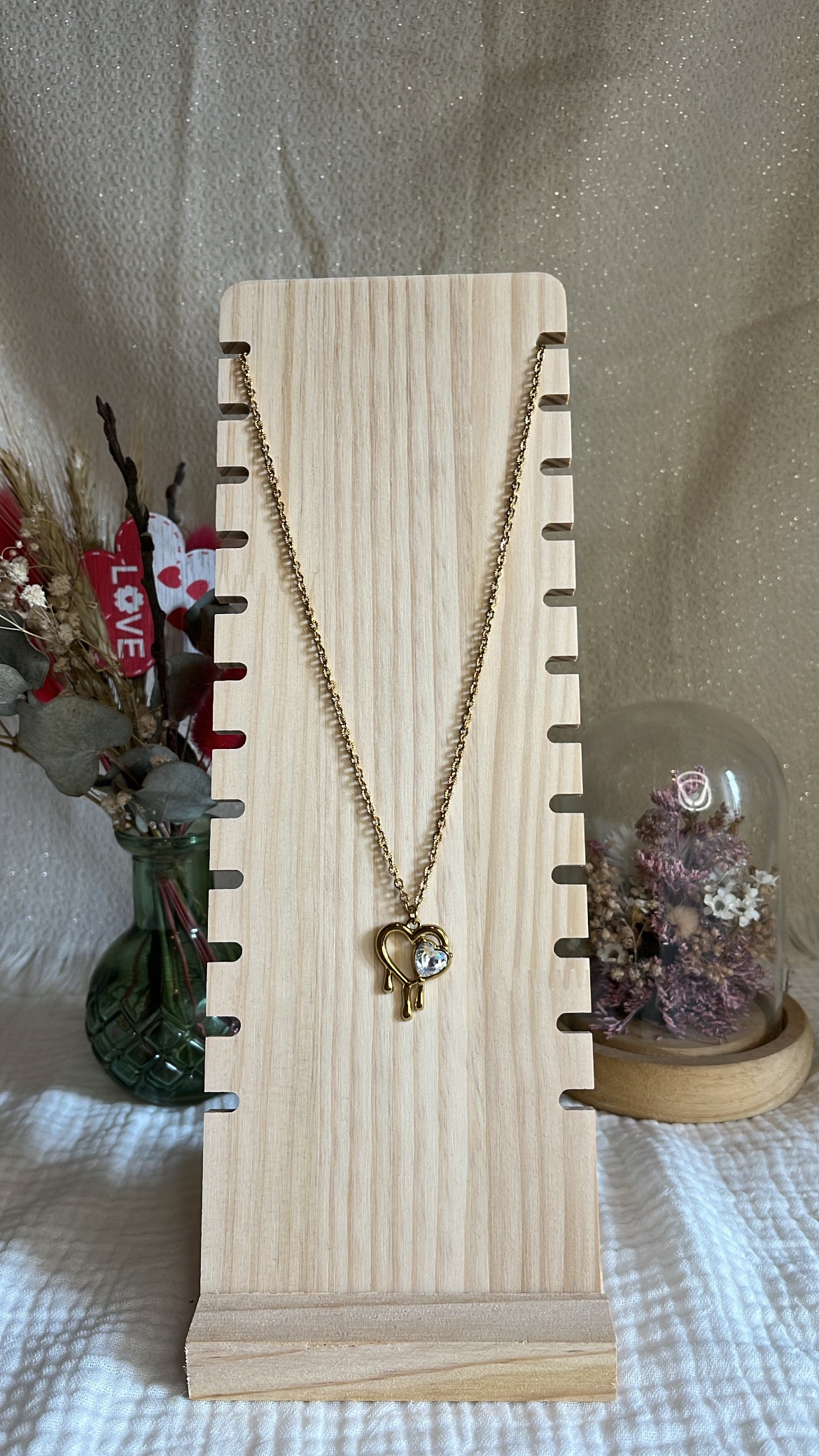 Collier cœur à cœur