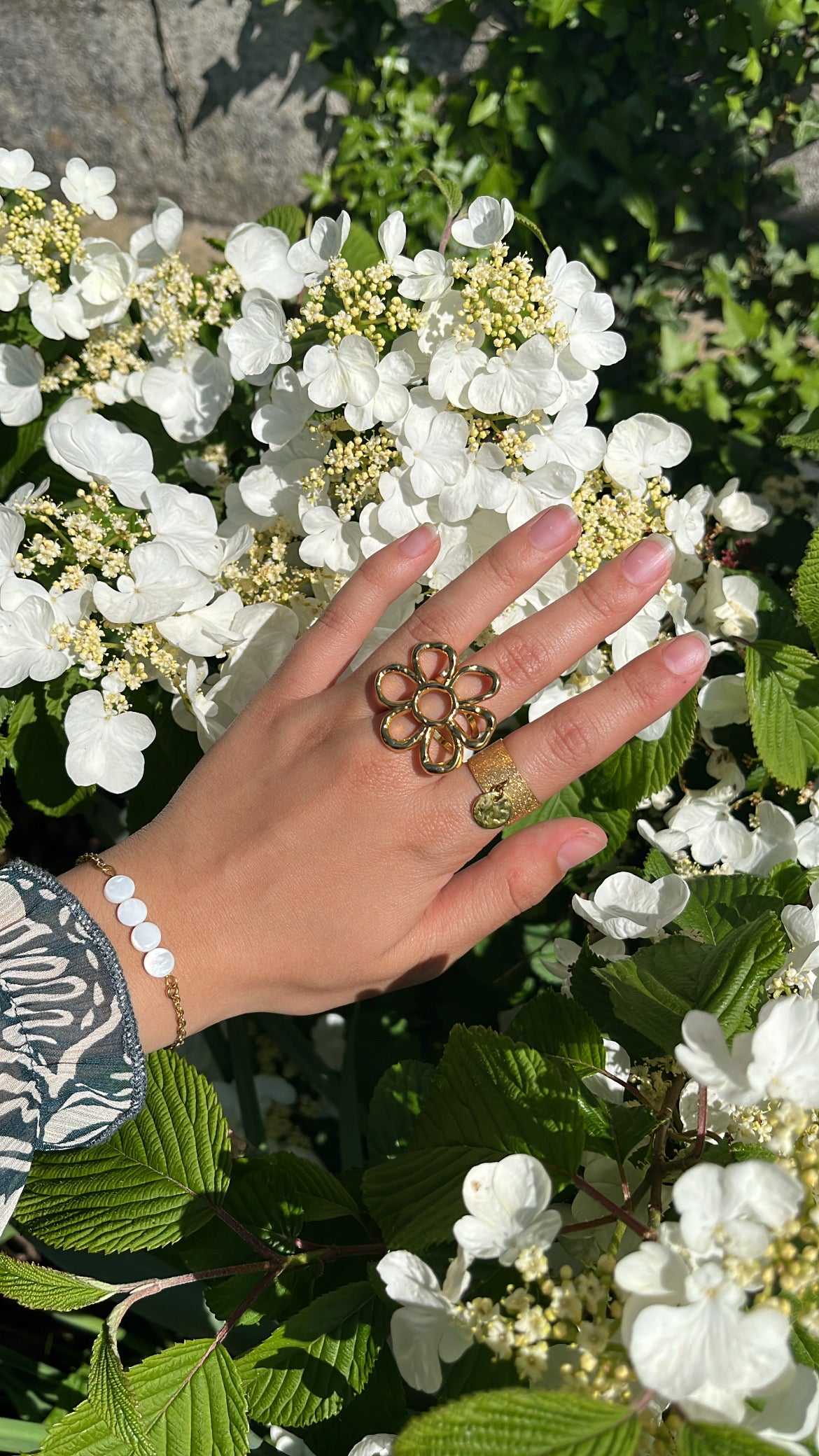 Bracelet perle nacre