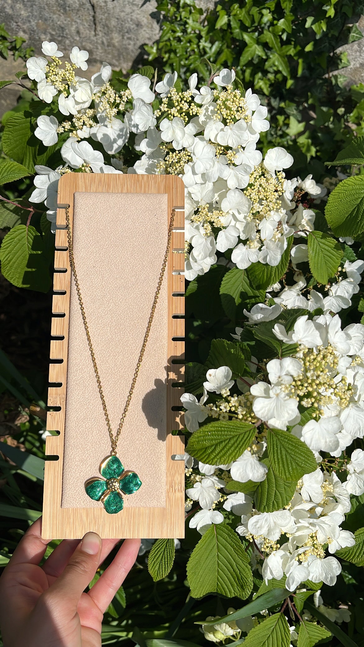 fleur verte