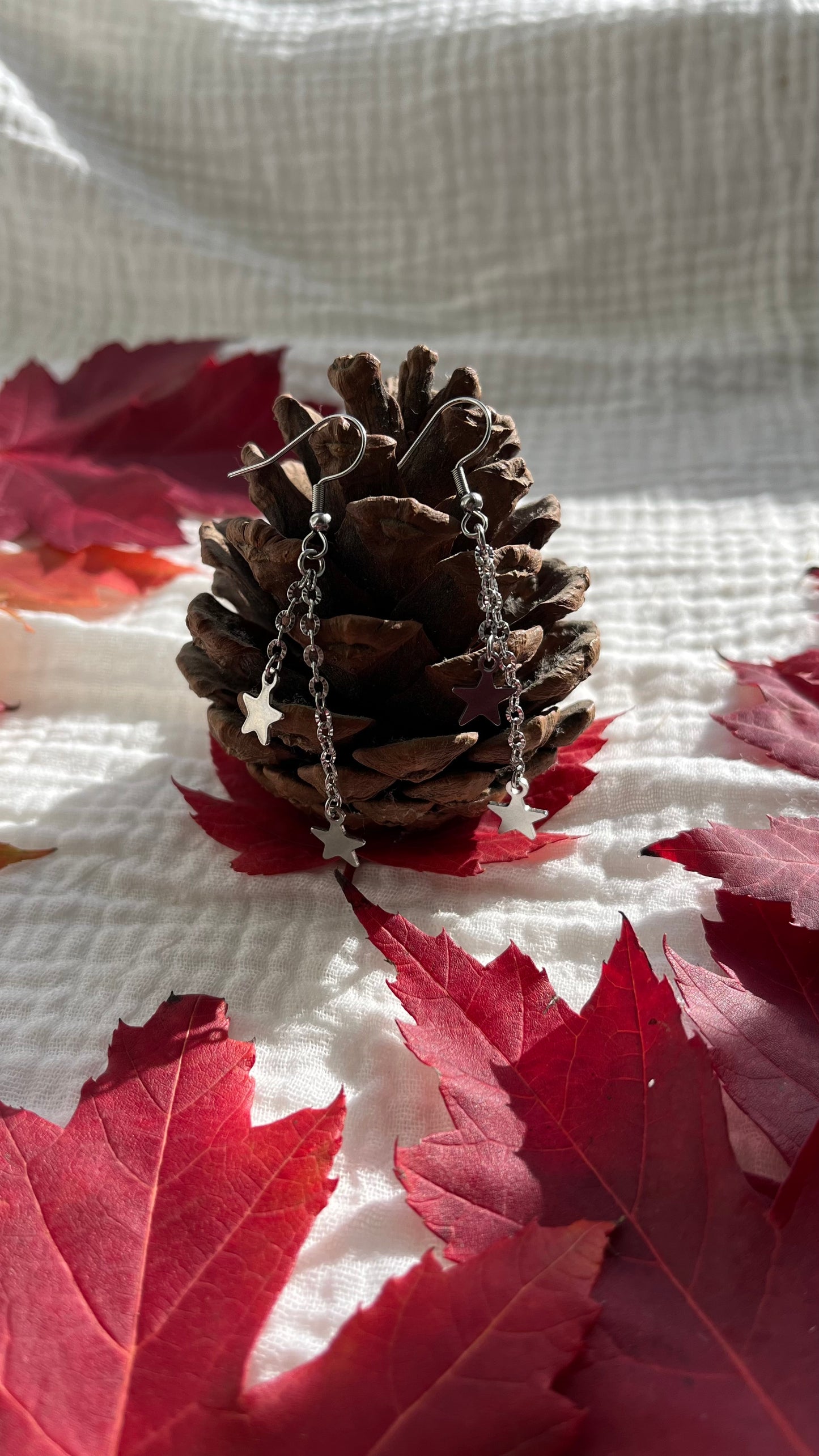 Boucle d’oreille étoile