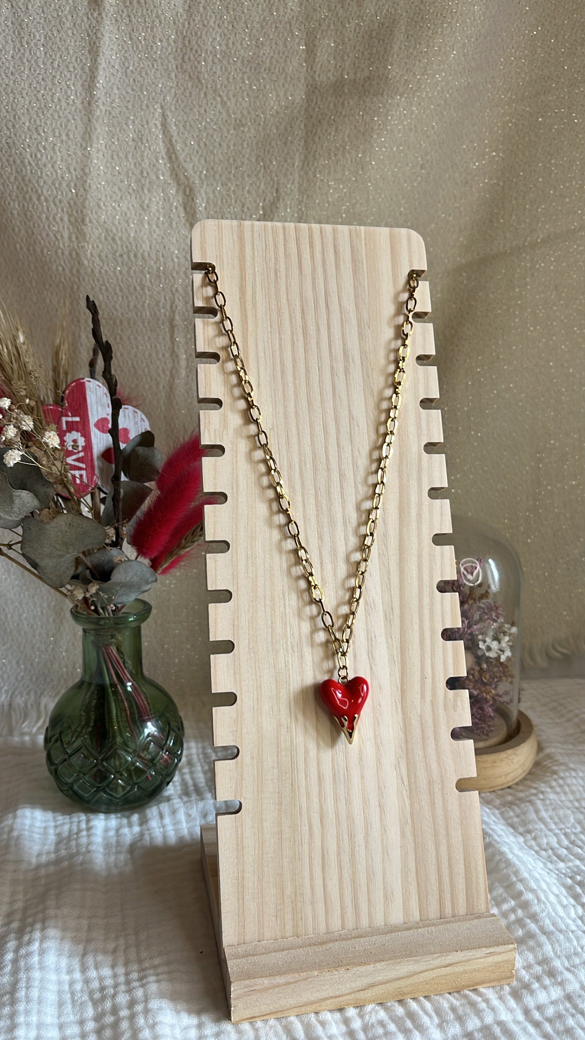Collier Coeur de Soie