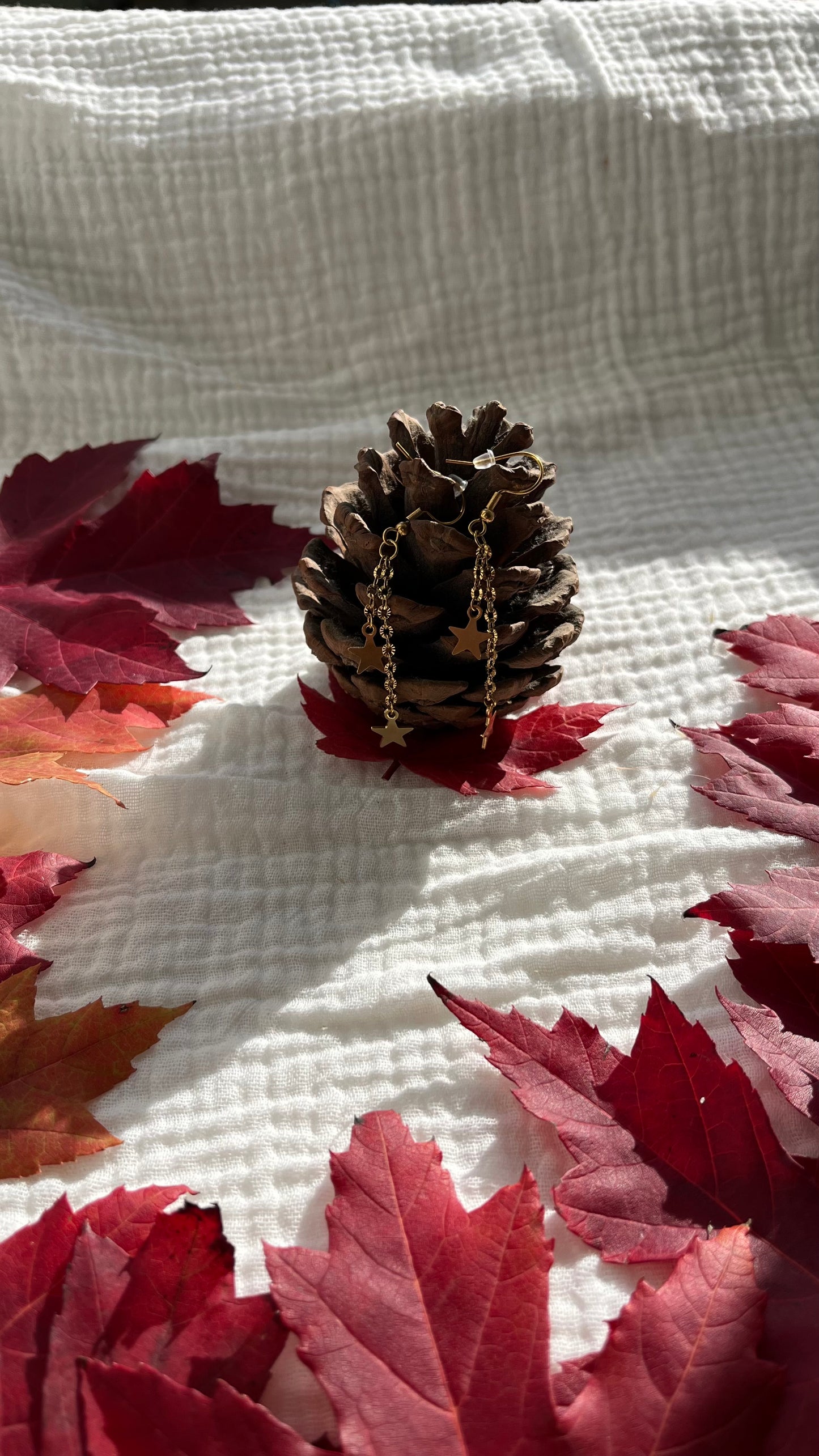 Boucle d’oreille étoile