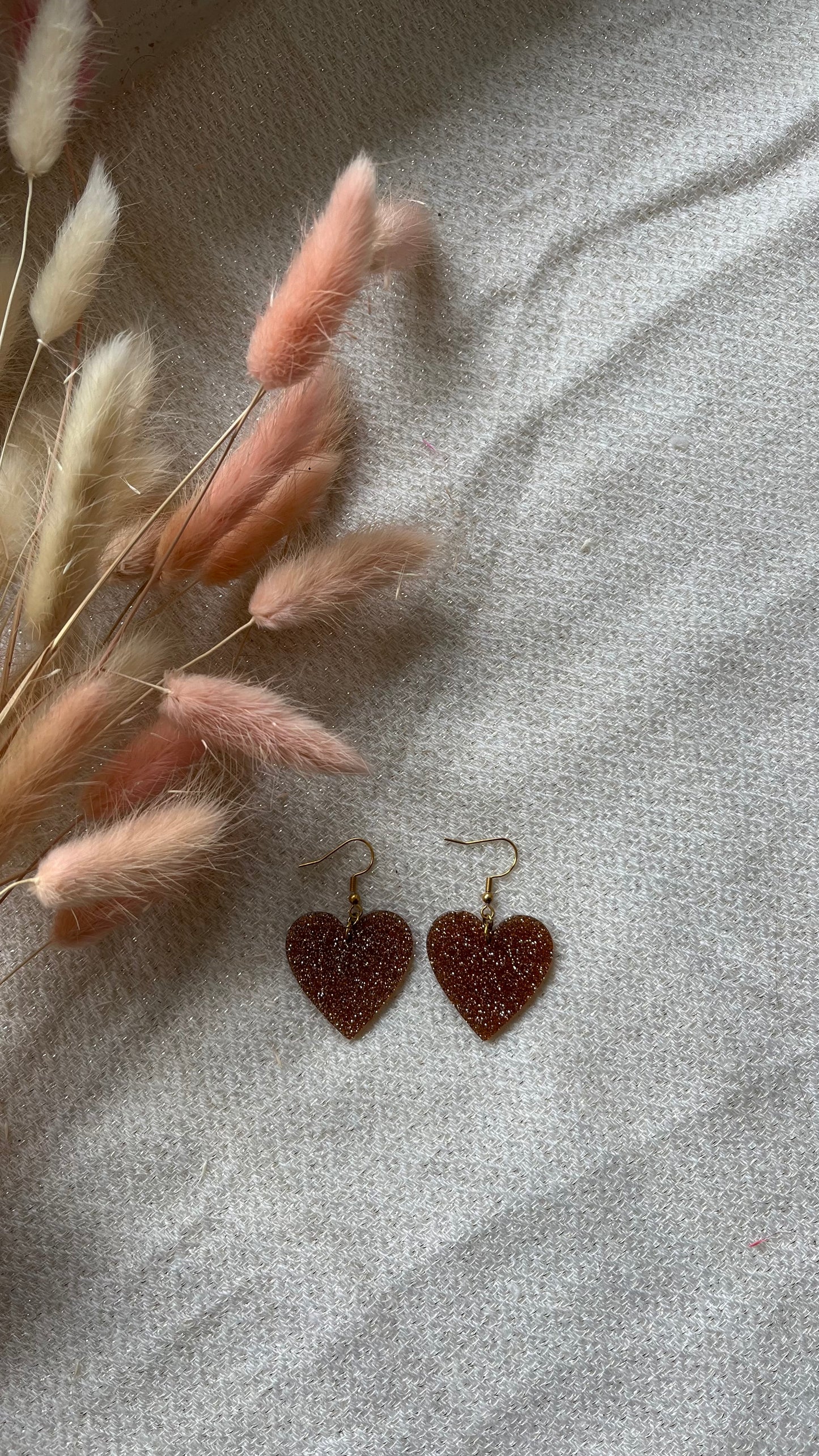 Boucle d’oreille Cœur pétillant