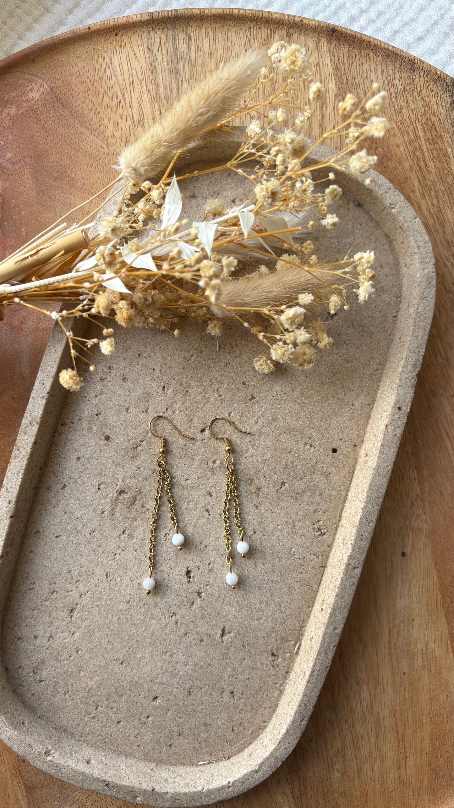 Boucle d’oreille Perle D’océan