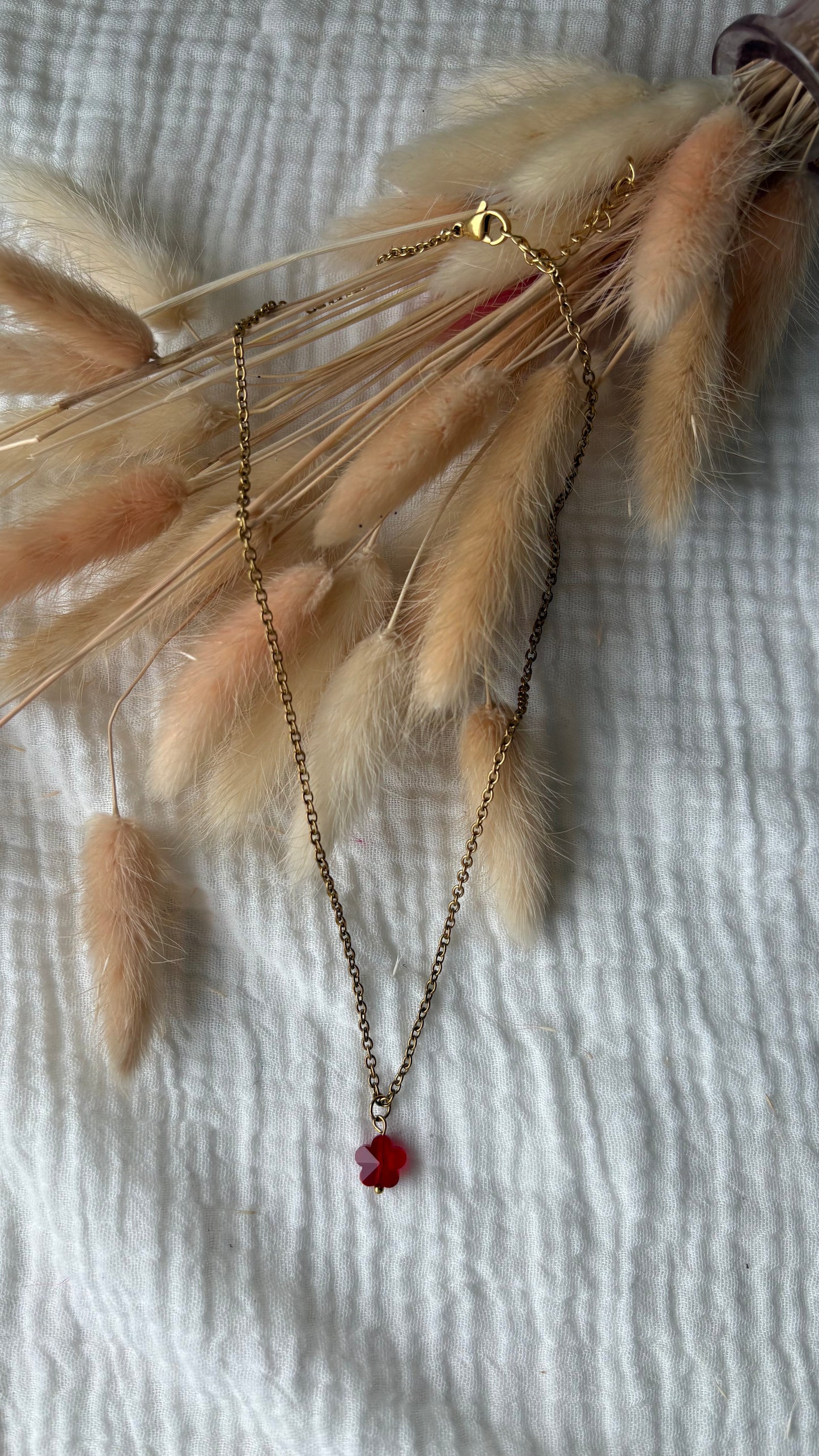 Collier Jacqueline doré