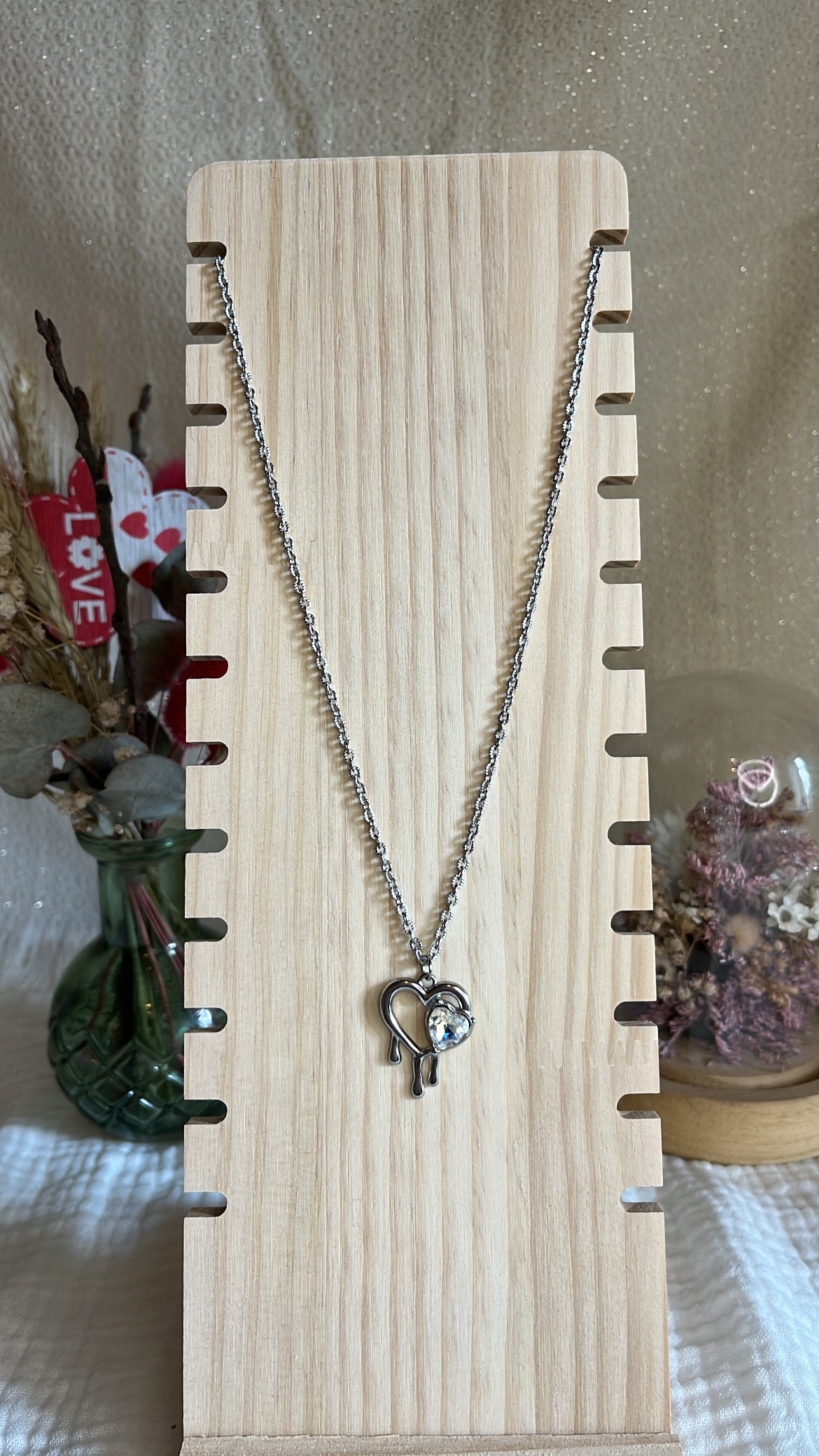 Collier cœur à cœur
