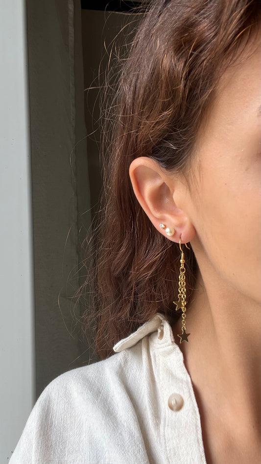 Boucle d’oreille étoile