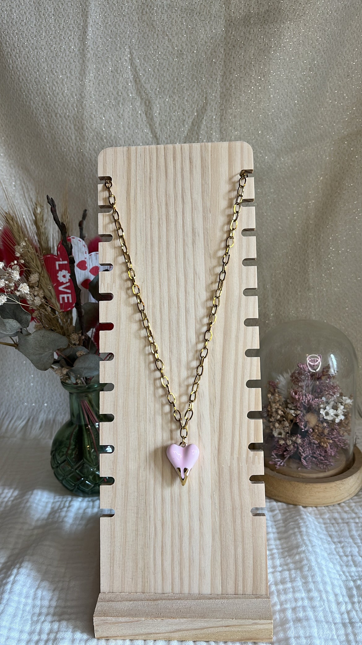 Collier Coeur de Soie