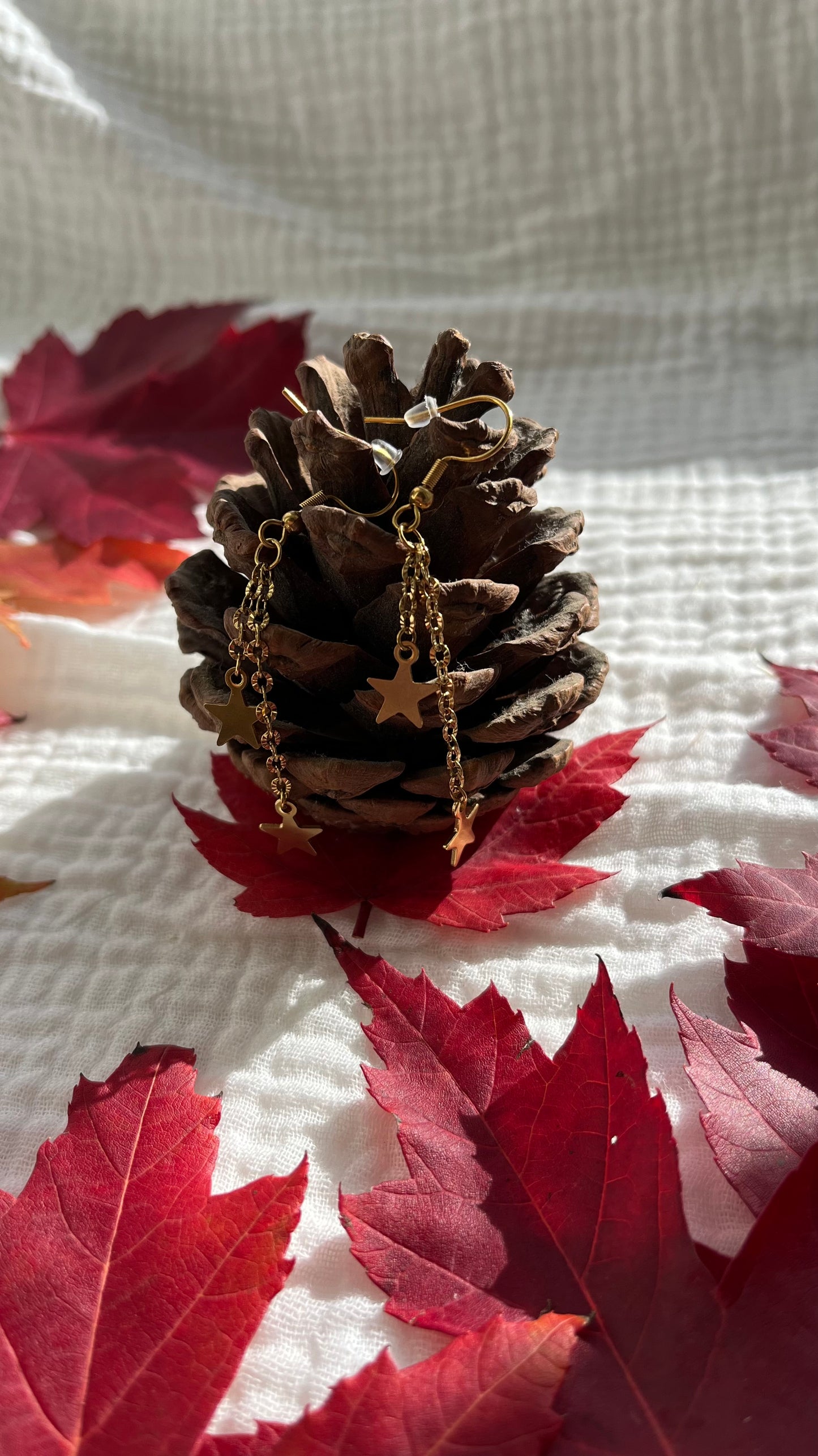 Boucle d’oreille étoile