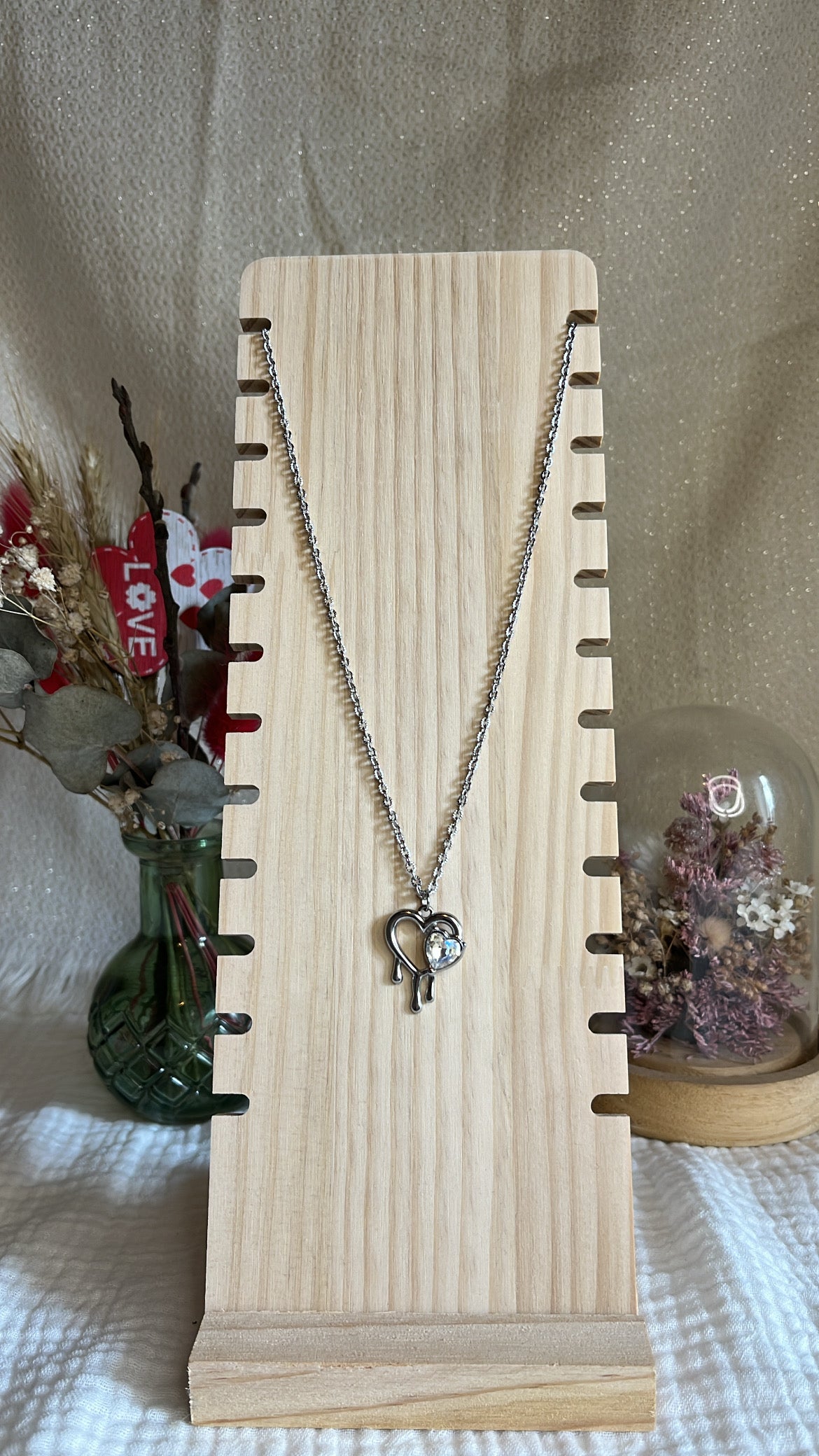Collier cœur à cœur