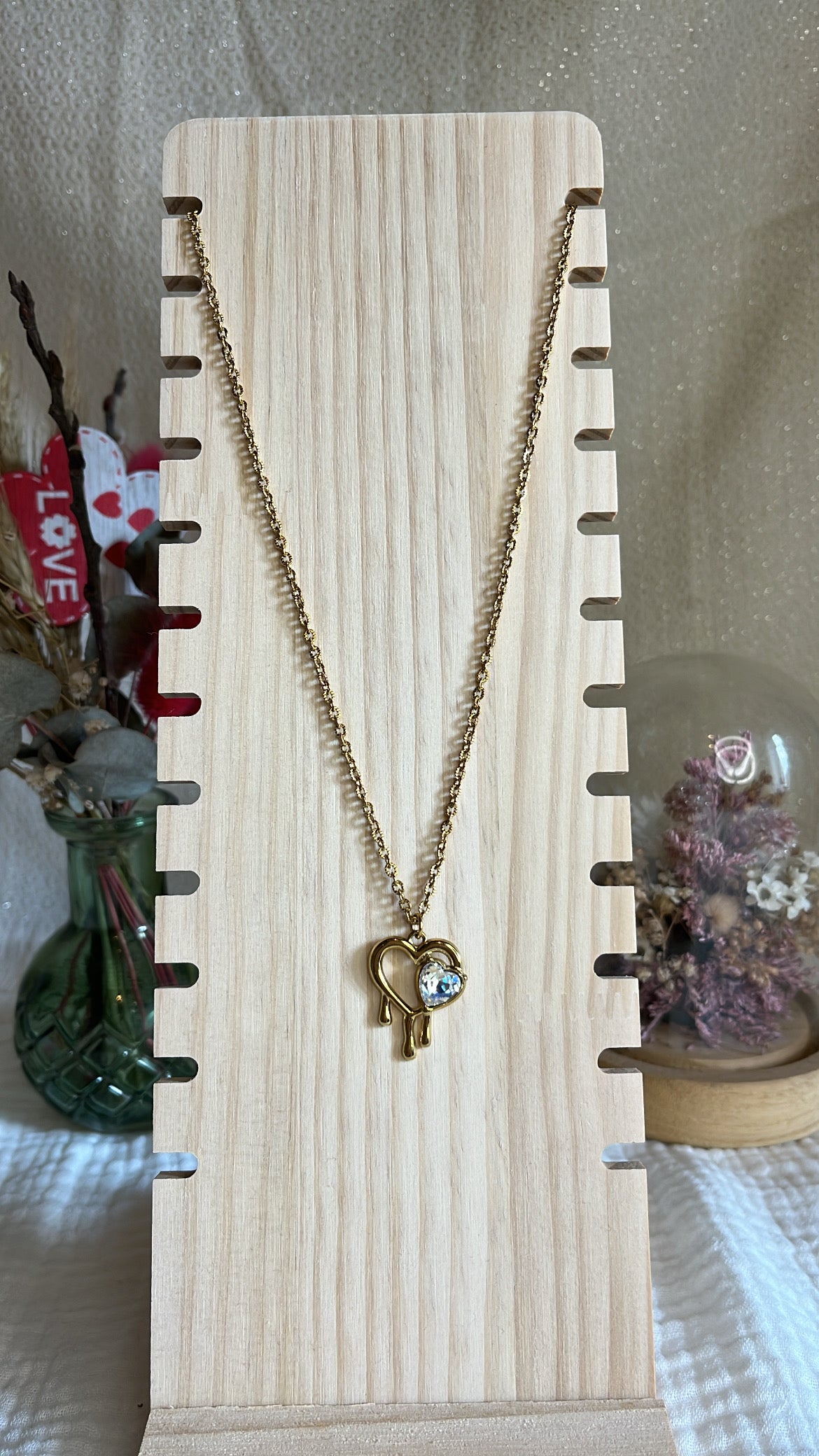 Collier cœur à cœur