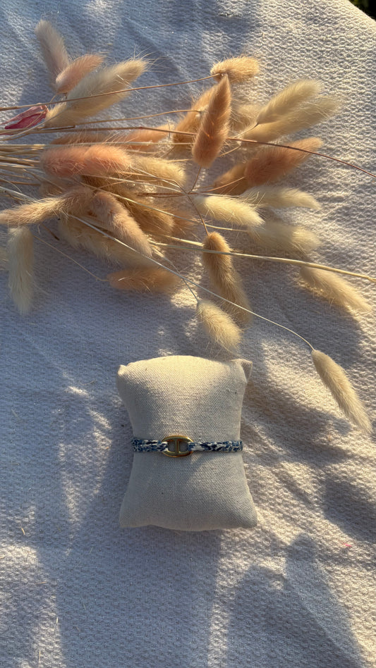 Bracelet maille marine Liberty
