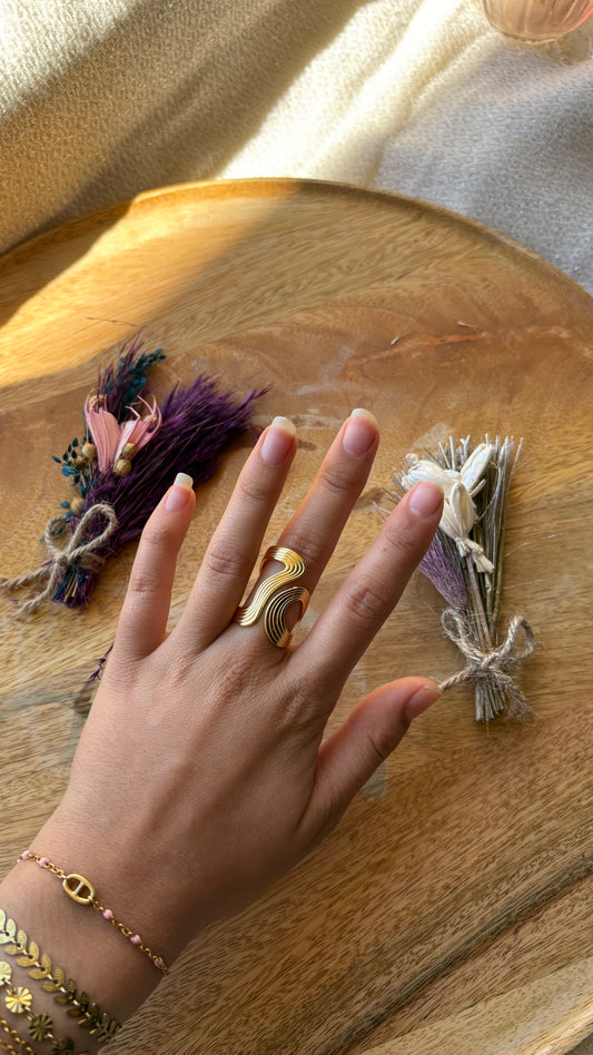 Bague Rayon doré