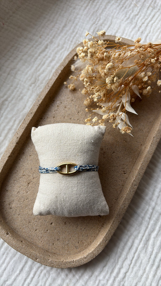 Bracelet maille marine Liberty