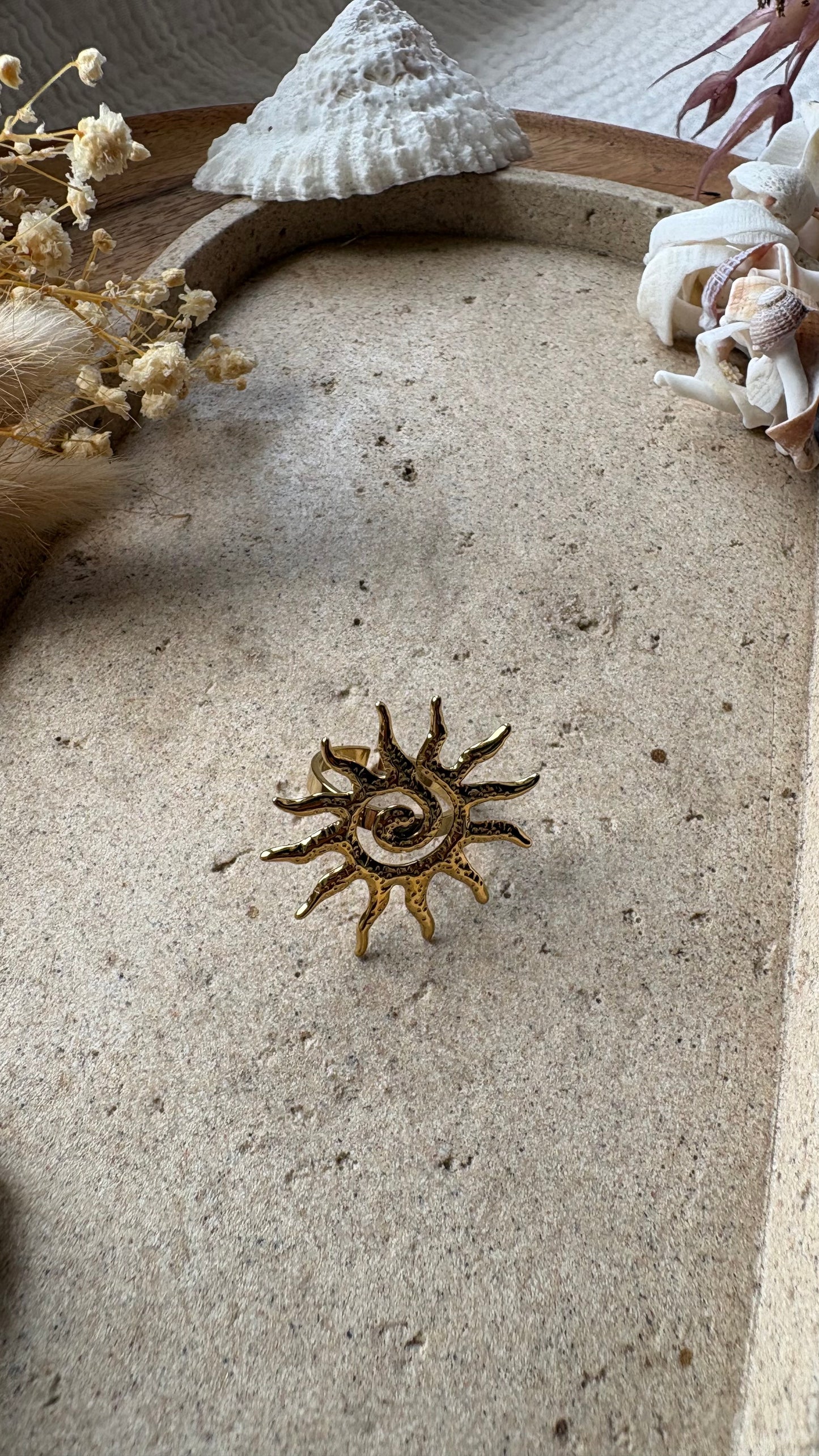 Bague soleil des dunes