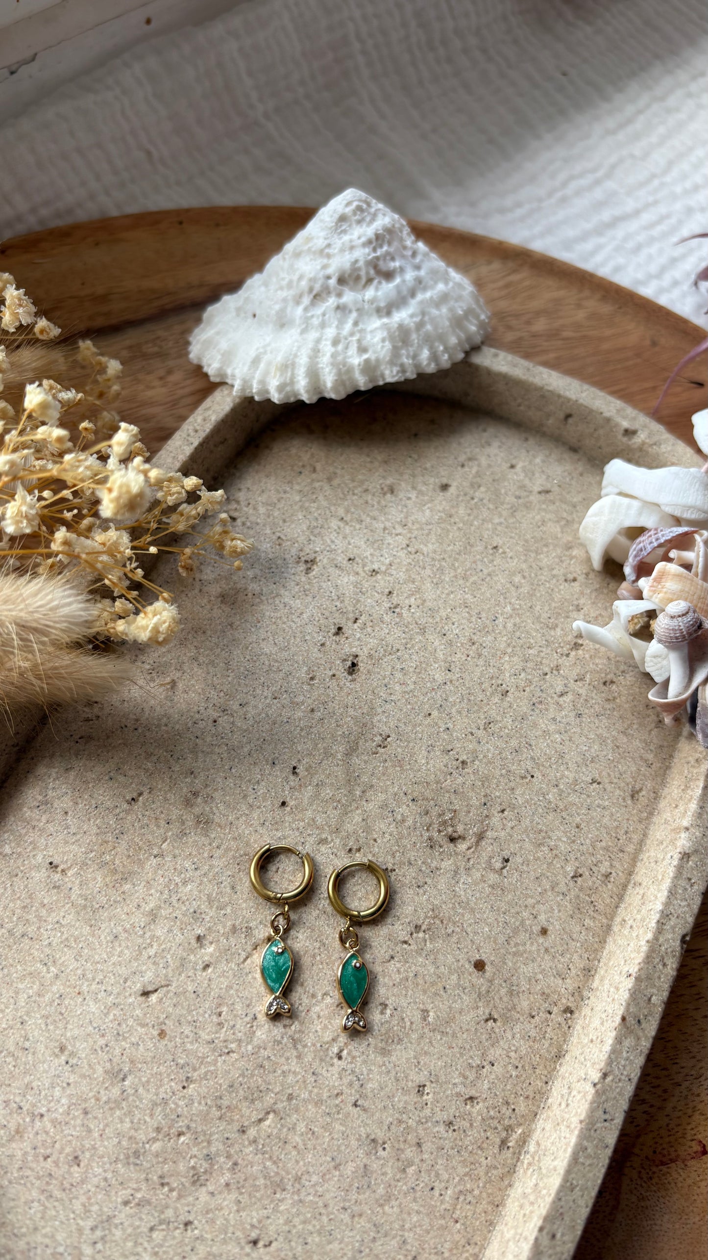 Boucle d’oreille Océane