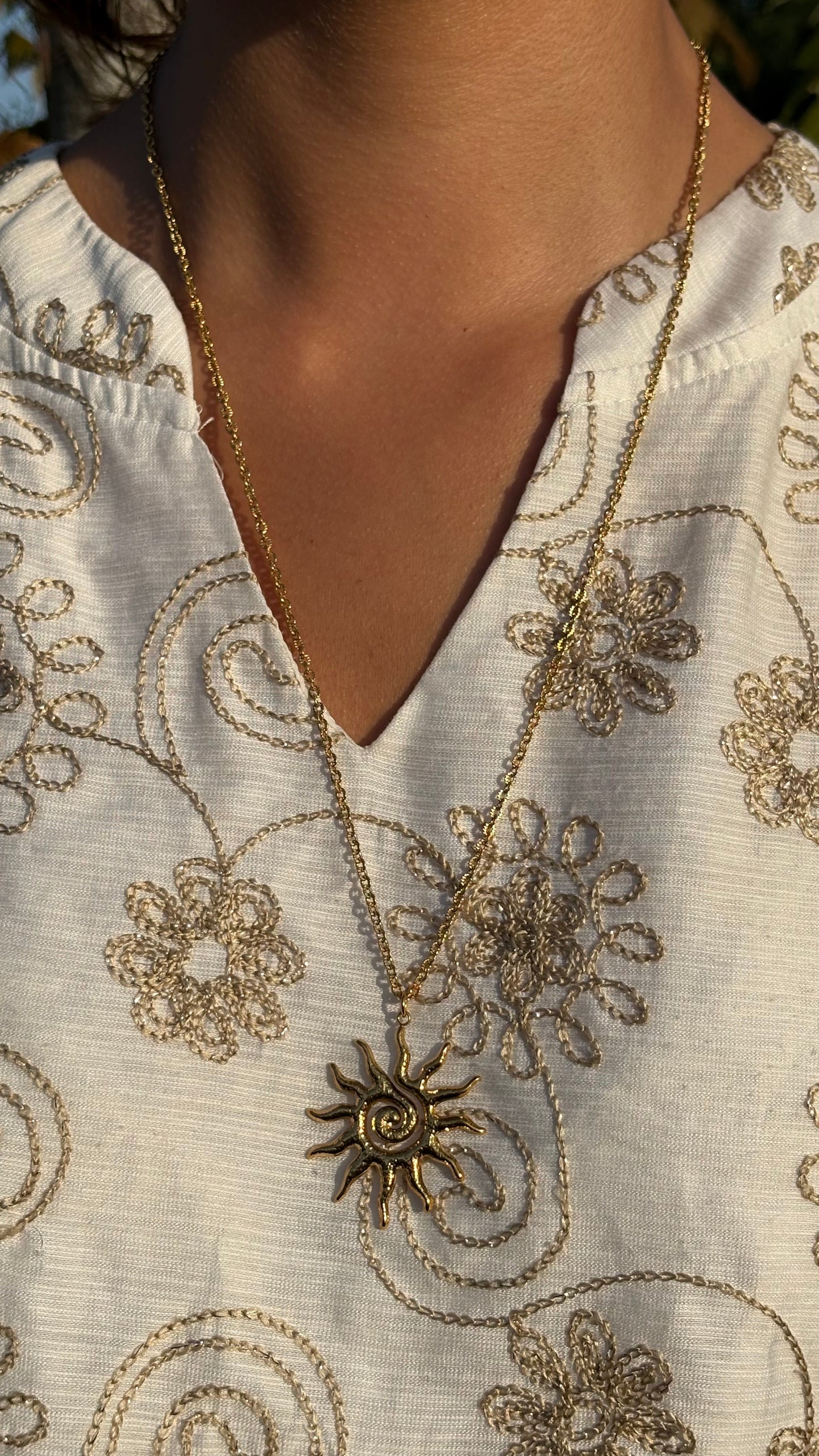 Collier Soleil des Dunes