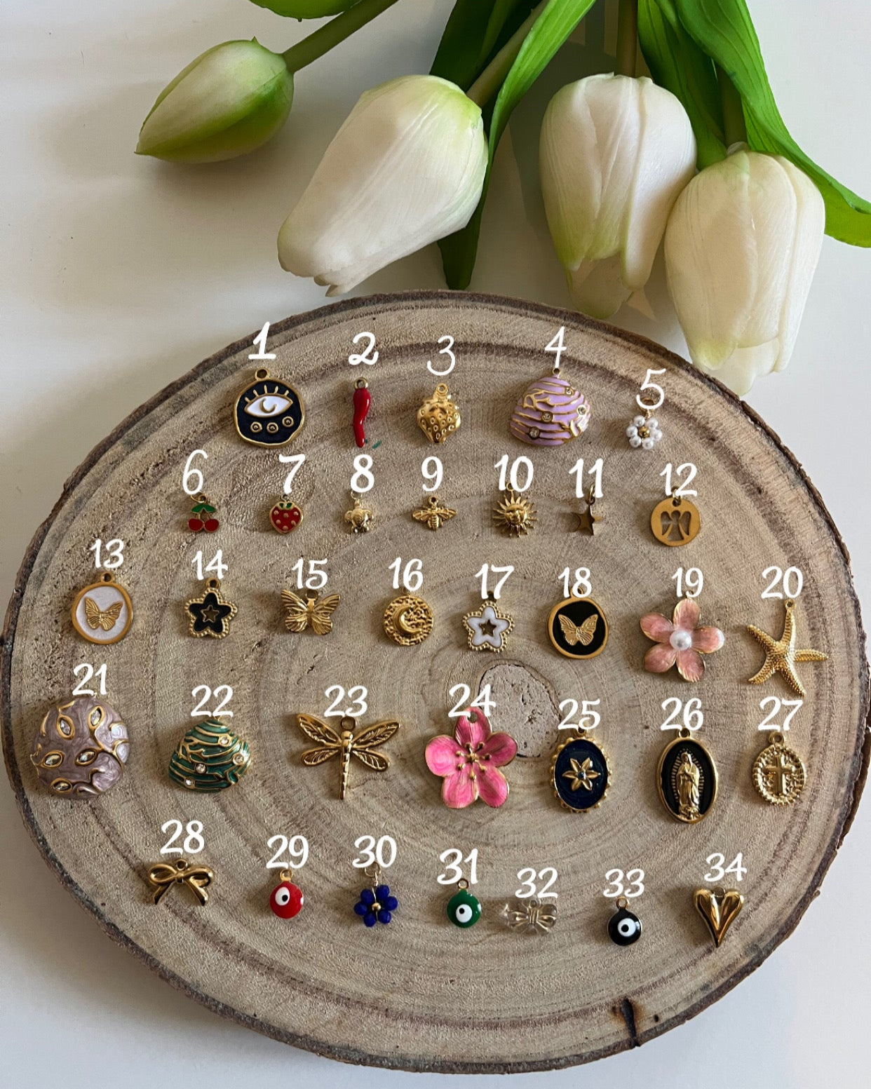 charms doré